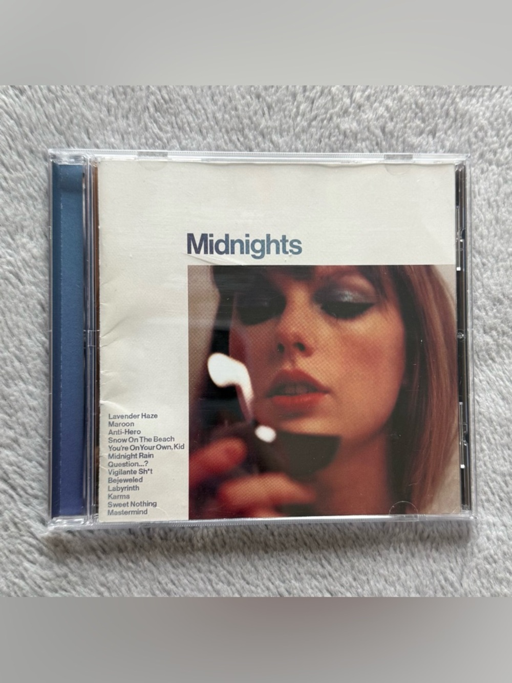 5/$25 🎆 Gently Used Taylor Swift Midnights: Moonstone Blue Edition CD